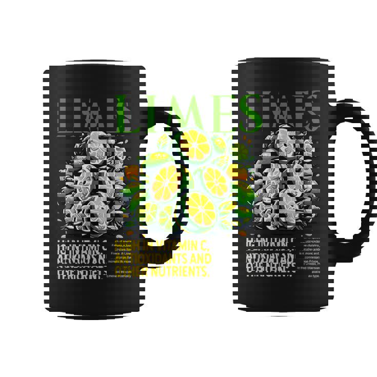 ライム 面白い 高い ビタミンc 抗酸化剤 その他の栄養素 コーヒーマグ