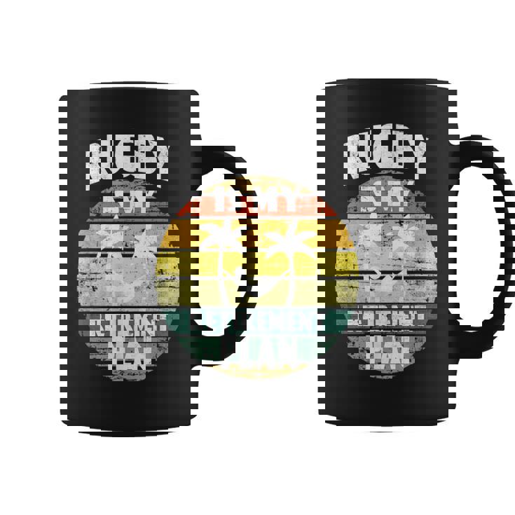 ラグビーは私の退職金制度 ラグビー部の年金受給者 コーヒーマグ