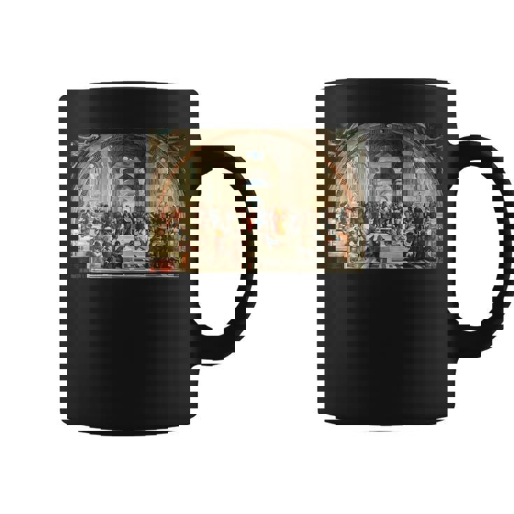 ラファエルによるアテネの学校1511 コーヒーマグ