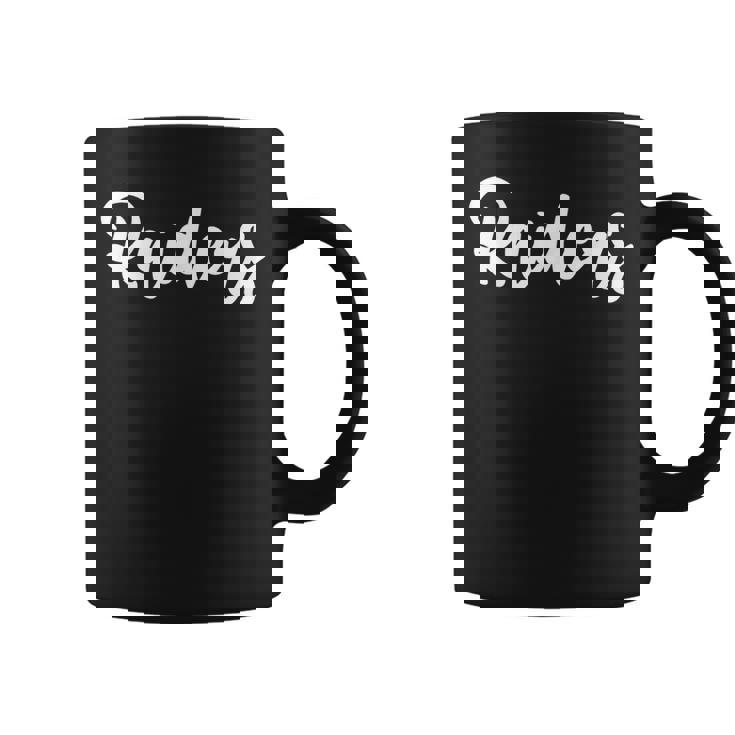 レイダーススクールスポーツチームマスコットタウンゴーカレッジアスリート コーヒーマグ