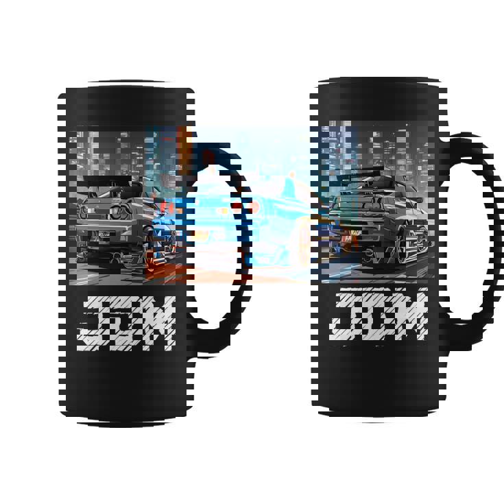 レトロ Jdm 日本ドリフトレース チューニングカー 東京スカイライン ギフト 長袖tシャツ コーヒーマグ