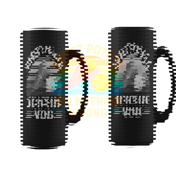レトロ サツマイモ Did Nothing Wrong ヴィンテージ サツマイモ コーヒーマグ