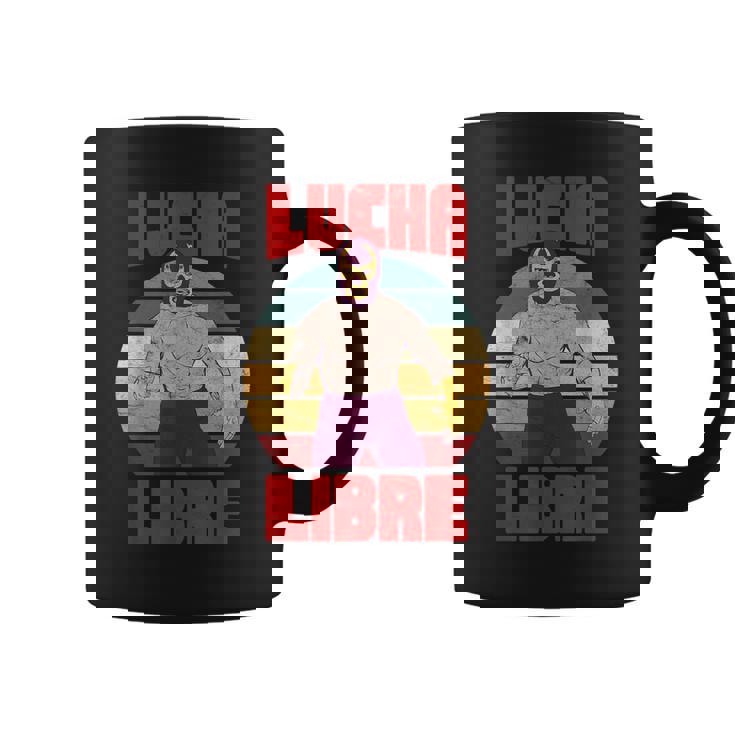 レトロ ヴィンテージ レスラー ルチャリブレ メキシコレスリング コーヒーマグ