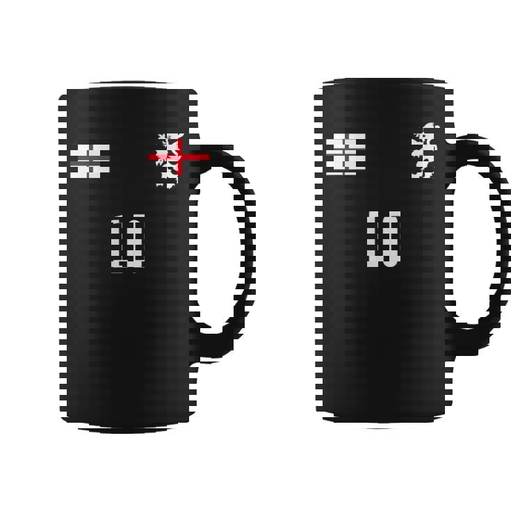 レトロなイングランド サッカー コーヒーマグ