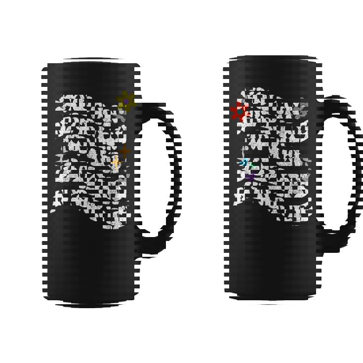 レトログルーヴィーなあなたは、決してあまりにも多くのgrazynaを持つことはできません コーヒーマグ