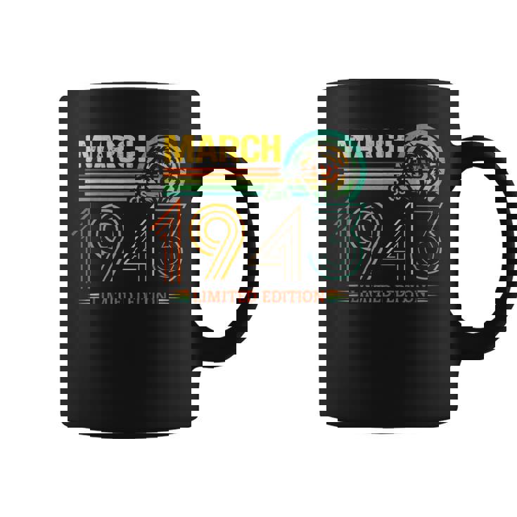 レトロマーチバースデー1943年限定版ヴィンテージ83歳。 コーヒーマグ