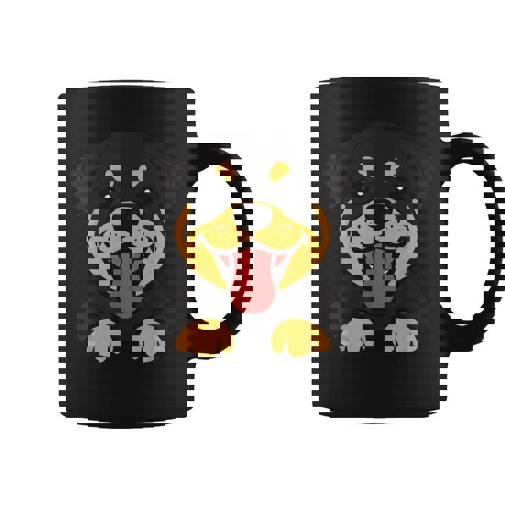 ロットワイラー犬ユーモアかわいいシンプルな愛ロットワイラー コーヒーマグ