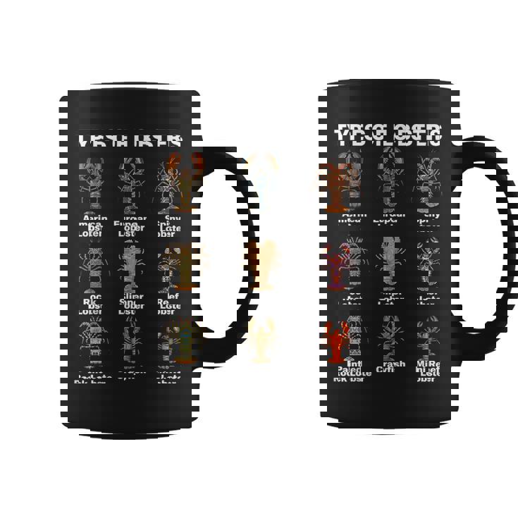 ロブスターの種類、ロブスター種チャート コーヒーマグ