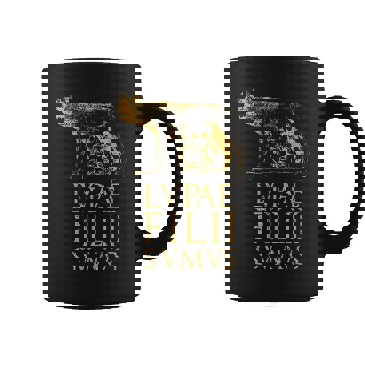 ローマの狼 古代ローマ ローマ帝国の名言 コーヒーマグ