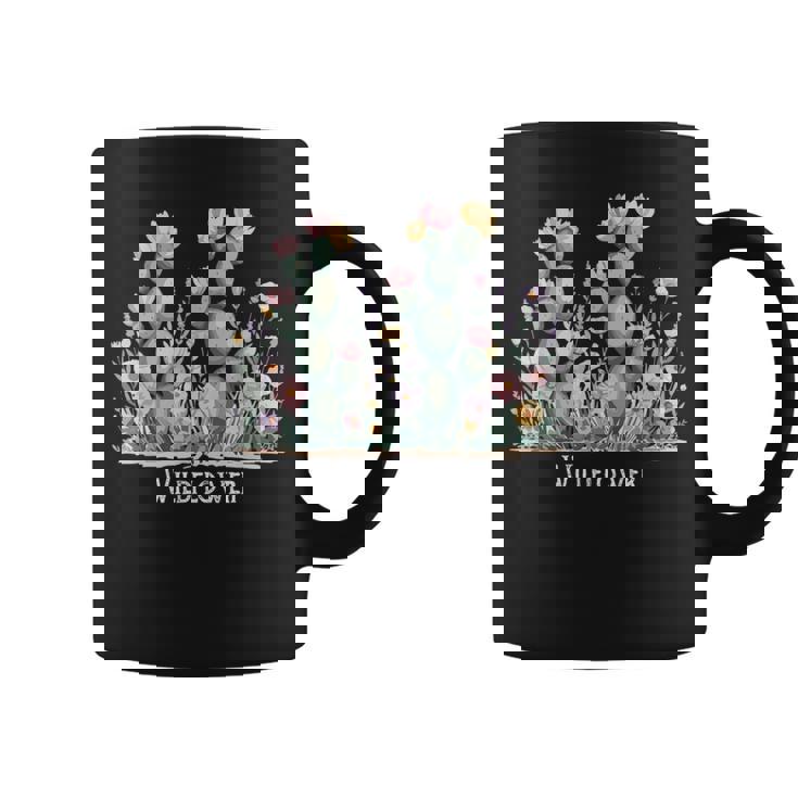 ワイルドフラワー ボヘミアン 砂漠の花 コーヒーマグ