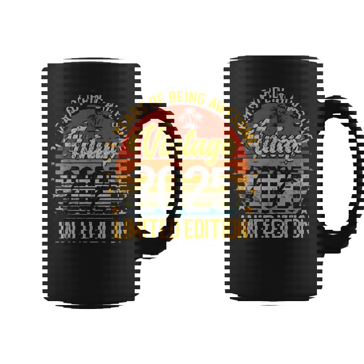 ヴィンテージ 1 誕生日 デコレーション メンズ 1歳 2025 1歳の誕生日 コーヒーマグ