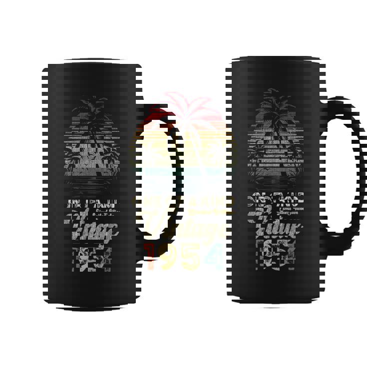 ヴィンテージ 1954年 誕生日 72歳 ヤシの木 レトロ コーヒーマグ