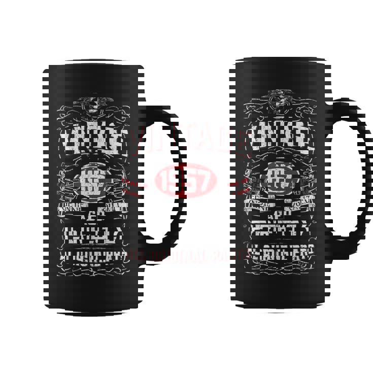 ヴィンテージ 1957年 還暦 66歳 1957年生まれ コーヒーマグ