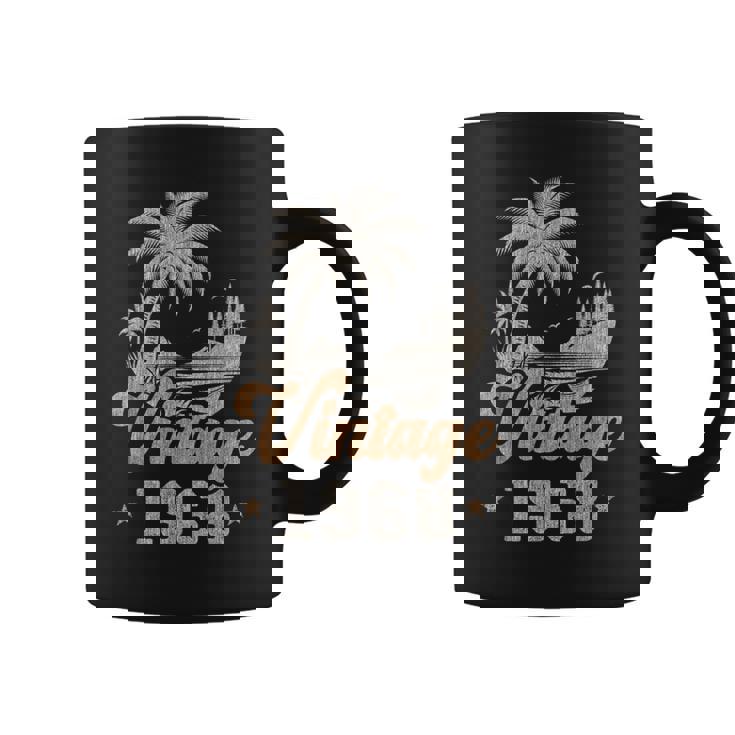 ヴィンテージ 1968 誕生日 58歳 ヤシの木 コーヒーマグ