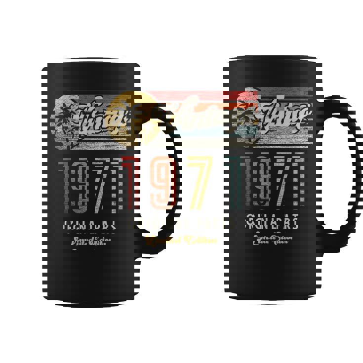 ヴィンテージ 1971 オリジナルパーツ パームス 55歳の誕生日 コーヒーマグ