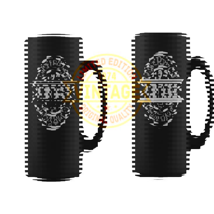 ヴィンテージ 1974 メンズ 限定版 Bday 1974 誕生日 コーヒーマグ