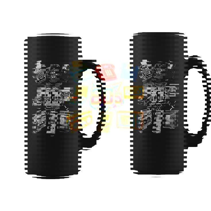 ヴィンテージ 1980年代 エレクトロニクス レトロ 楽しい スローバック コーヒーマグ