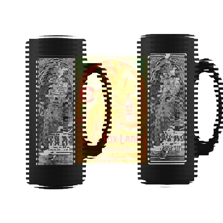 ヴィンテージ ジャマイカ ラム広告ポスター 女の子 アルフォンスミュシャ 長袖tシャツ コーヒーマグ