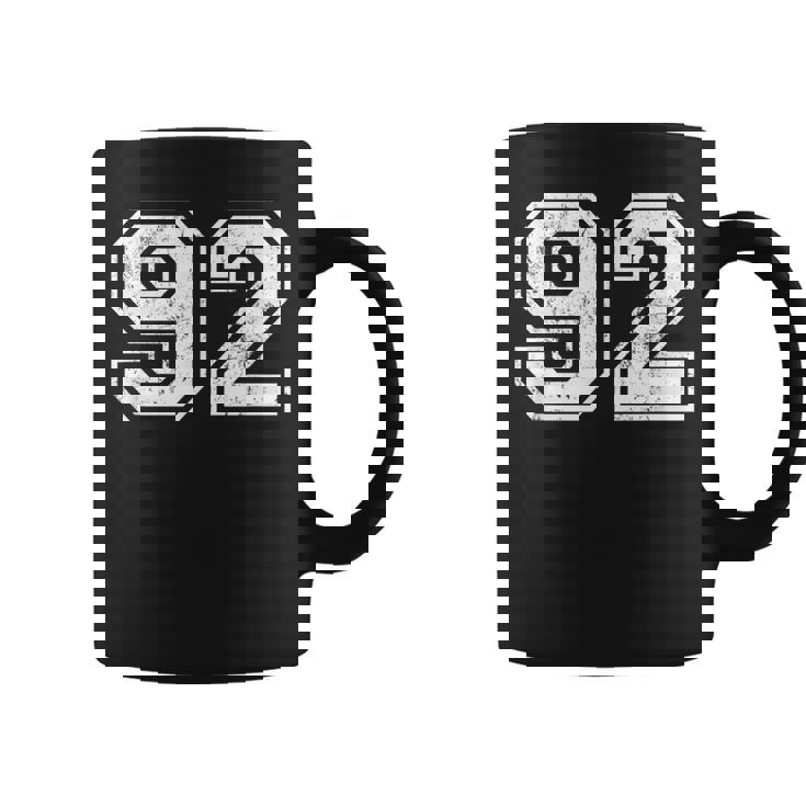 ヴィンテージ スポーツ 数字 92 九十二 コーヒーマグ