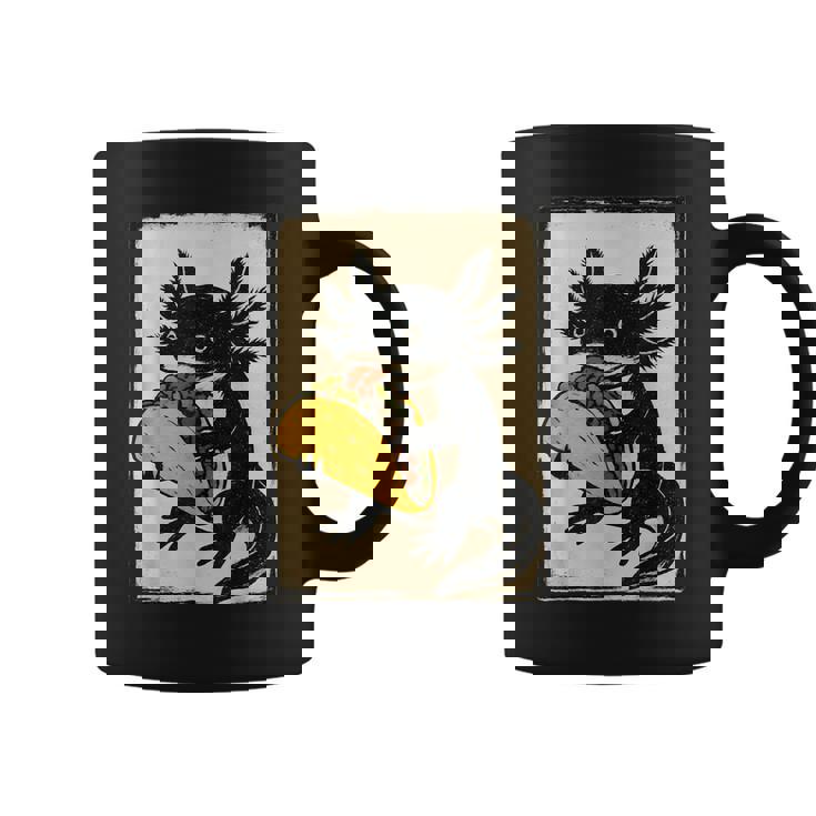 ヴィンテージ リノカット Axolotl タコサラマンダー 民芸品 コーヒーマグ