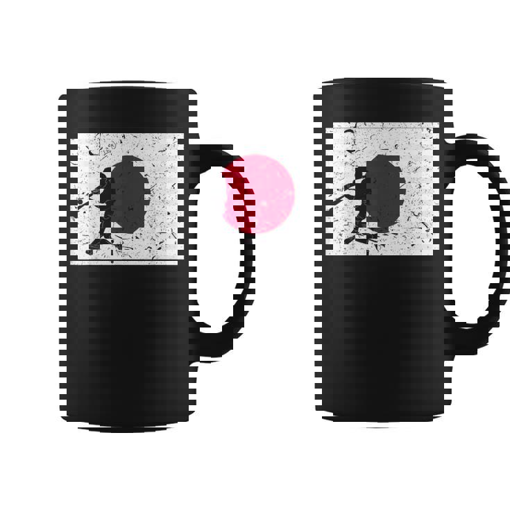 ヴィンテージ 野球 試合 リーグ 日本国旗 代表 選手 コーヒーマグ