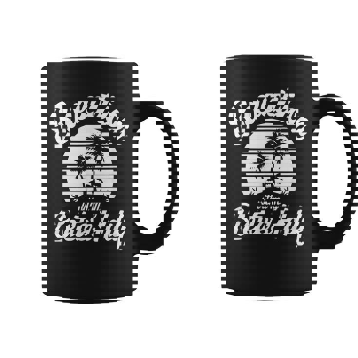 ヴィンテージbaecation With My Better ハーフマッチングカップル コーヒーマグ