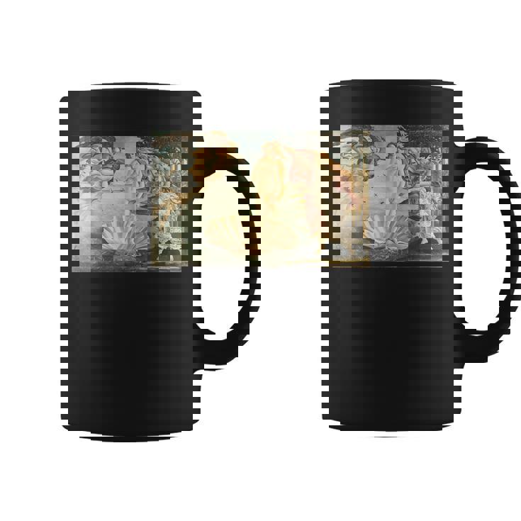 ヴィーナスの誕生／サンドロ・ボッティチェッリ【世界の名画】（高精細画質）女神 美術館アート コーヒーマグ