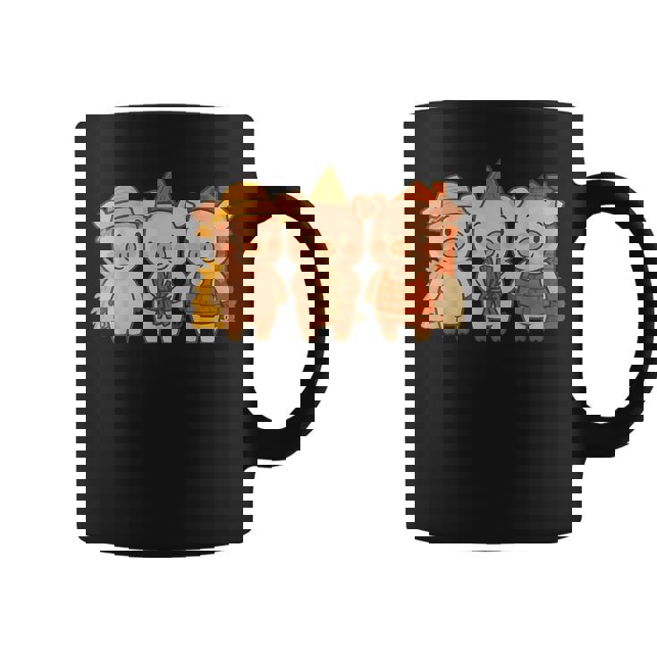 三匹の子ぶたのおとぎ話の絵本 コーヒーマグ