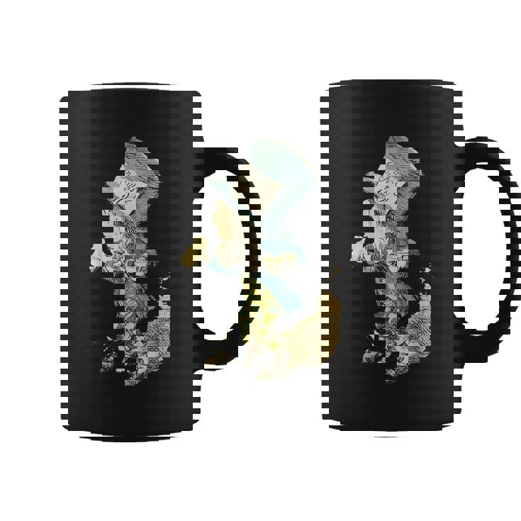 不思議の国のアリス マッドハッター ヴィンテージイラスト コーヒーマグ