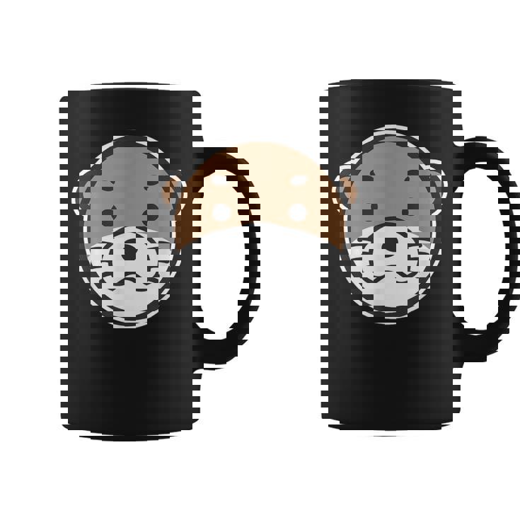 丸顔 カワウソ《コツメカワウソ》シンプル【どうぶつフレンズ】グッズ ゆるくて かわいい イラスト コーヒーマグ