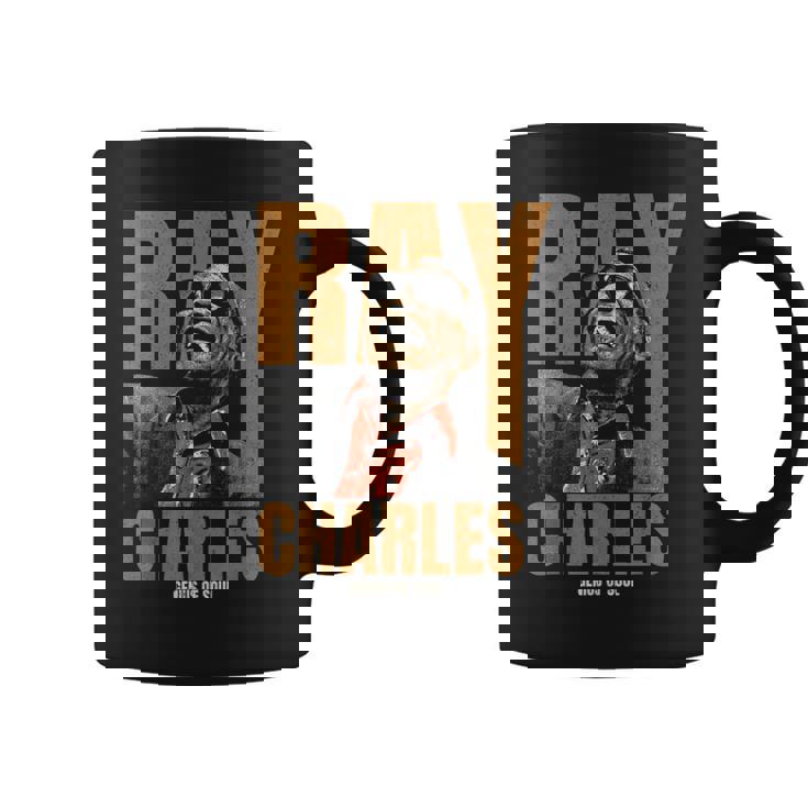 公式レイ・チャールズ・ジャズ・アイコン・マーチ Father Ofoul コーヒーマグ