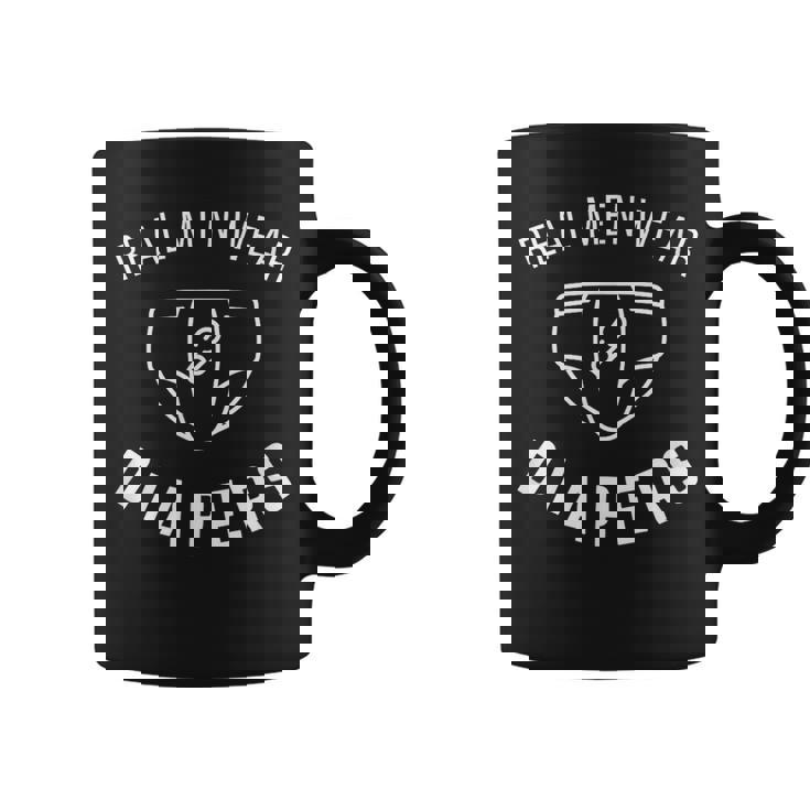 共和党のドナルド・トランプ 本物の男性がおむつを着用 コーヒーマグ