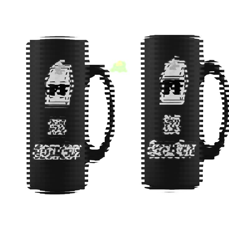 冷奴 Cool Guy クールガイ（おかしな日本語）間違い 英語 豆腐 キャラ 【変なデザイン屋さん】面白い ギャグ コーヒーマグ