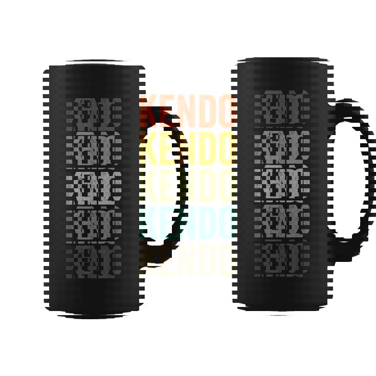 剣道スポーツレトロ コーヒーマグ