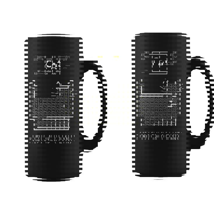 化学猫 元素周期表 長袖tシャツ コーヒーマグ