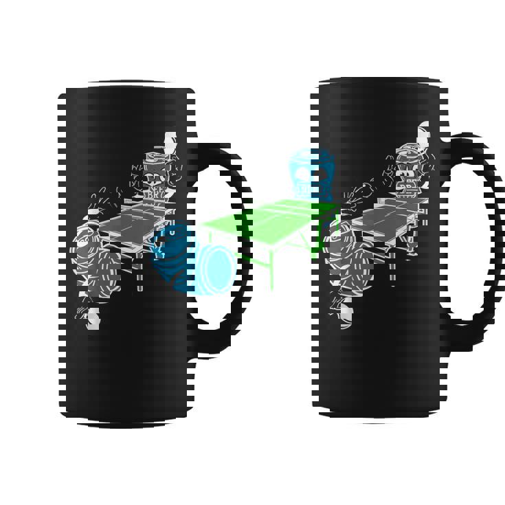 卓球 おもしろビール ピンポン コーヒーマグ