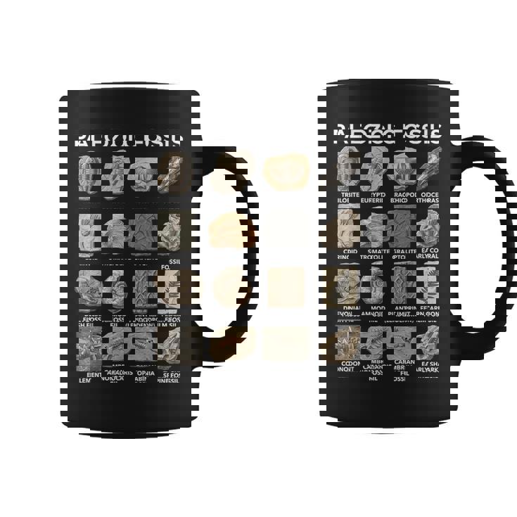 古生代化石チャート古生物学科学愛好家 コーヒーマグ