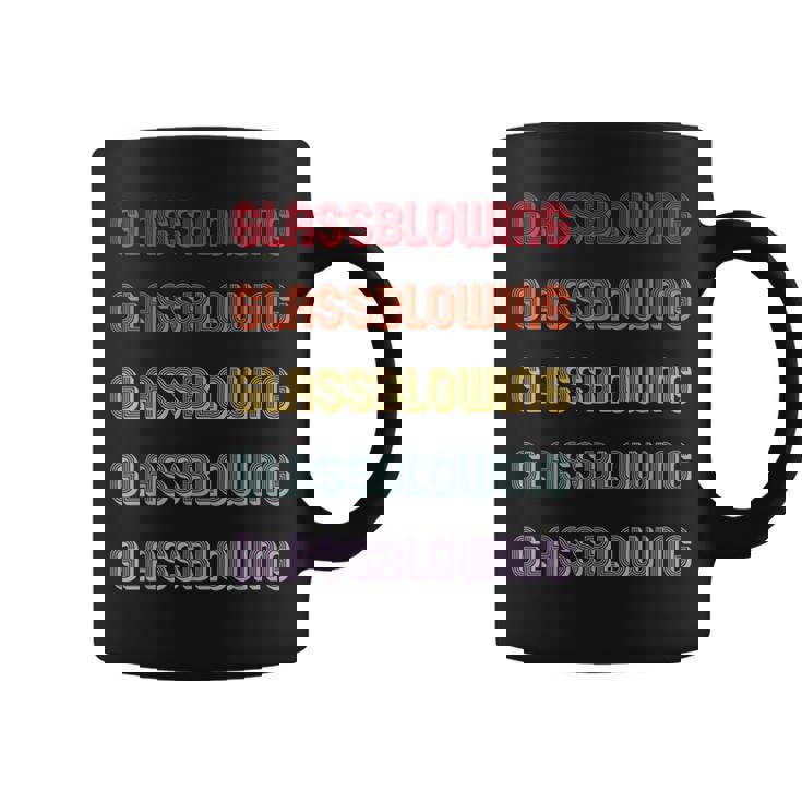 吹きガラス コーヒーマグ