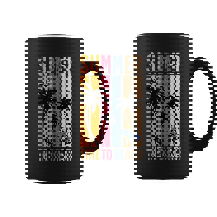 夏 Time To Beach クールバイブ コーヒーマグ