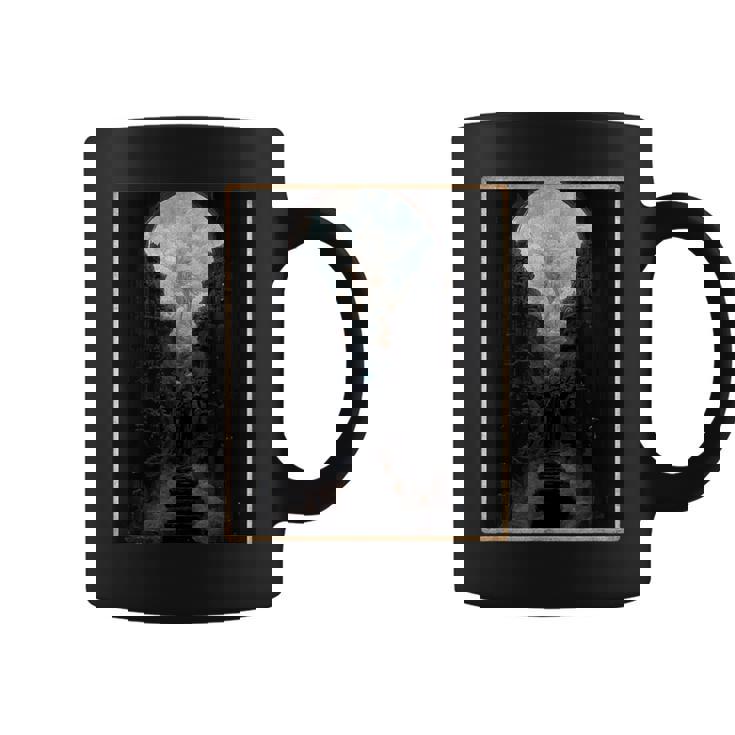 天国への扉のあるアンダーワールド コーヒーマグ