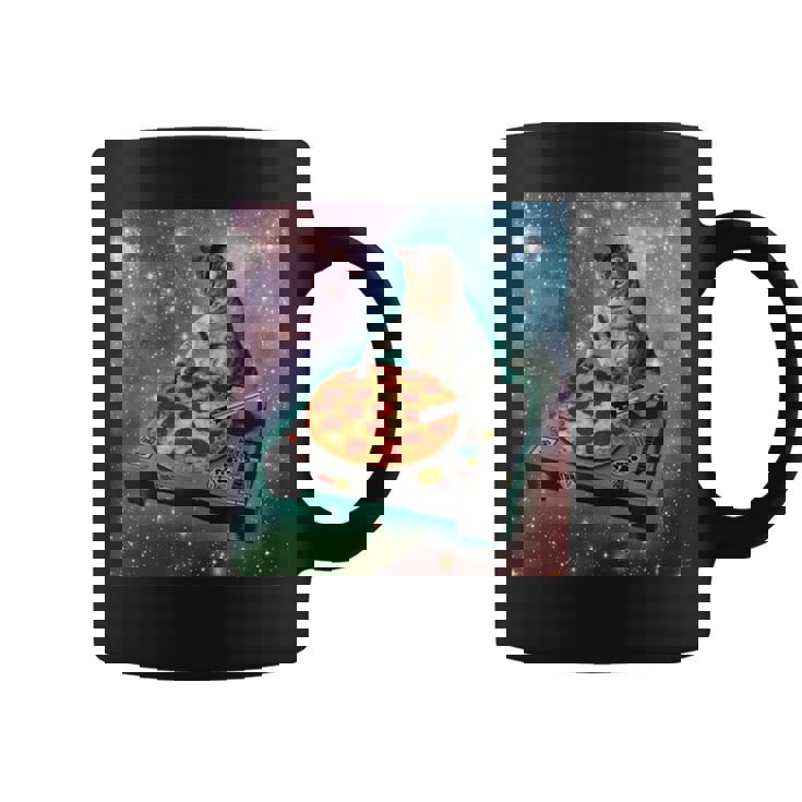 宇宙猫ピザミーム銀河宇宙キティ子猫面白いかわいいpace Cat Galaxy Universe Meme コーヒーマグ