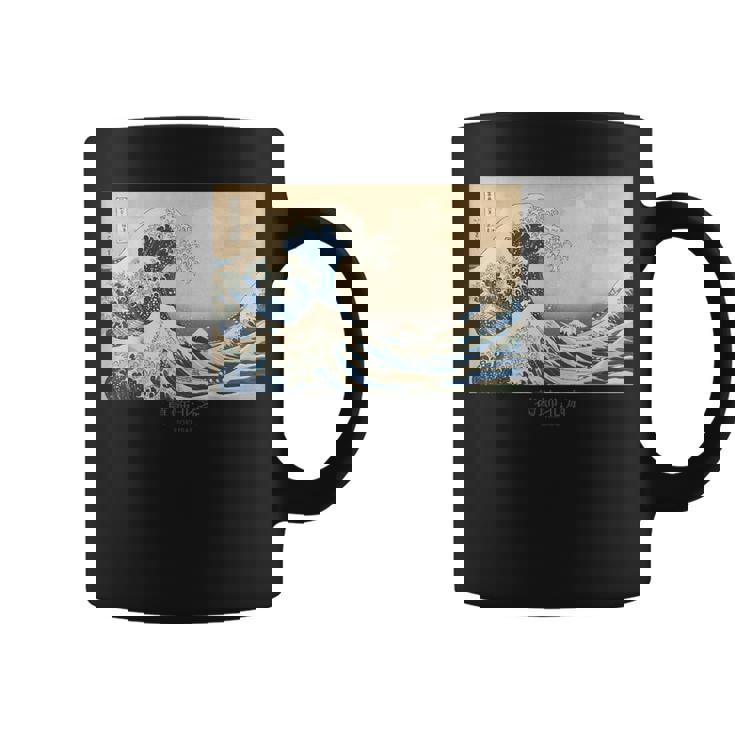富士山、北斎、浮世絵、江戸時代、版画、お土産、日本旅行、日本美術、伝統、かっこいい、富嶽三十六景、和風 コーヒーマグ