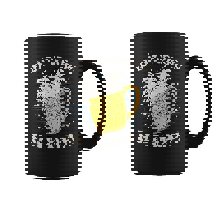 心配しないで、ホッピー・ブリューワー・ホップス・ビール コーヒーマグ