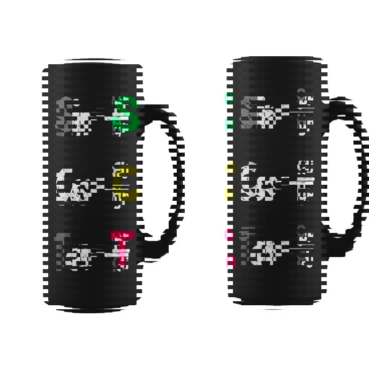 数学教師 三角法oh Cah Toa ジオメトリパロディ コーヒーマグ