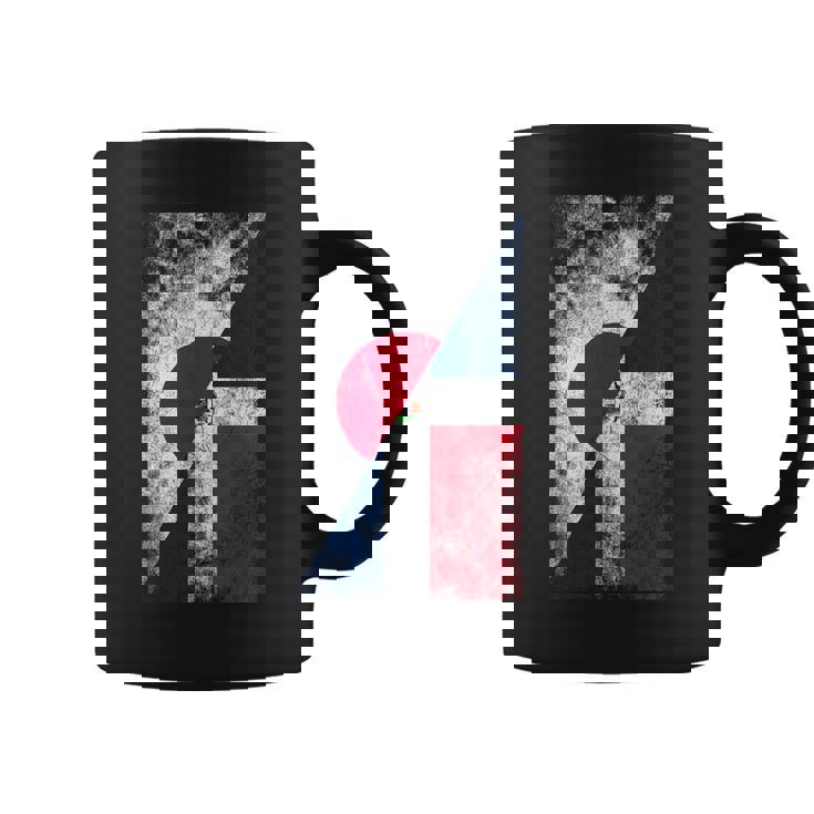 日本ドミニカ共和国の国旗 日本のドミニカ共和国 コーヒーマグ