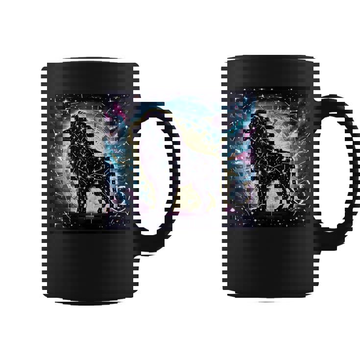 星柄 動物 天体 コーヒーマグ