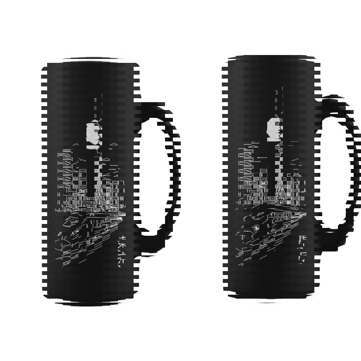 東京スカイラインジャパン ランドマーク スカイツリー 東京タワー 新幹線 コーヒーマグ