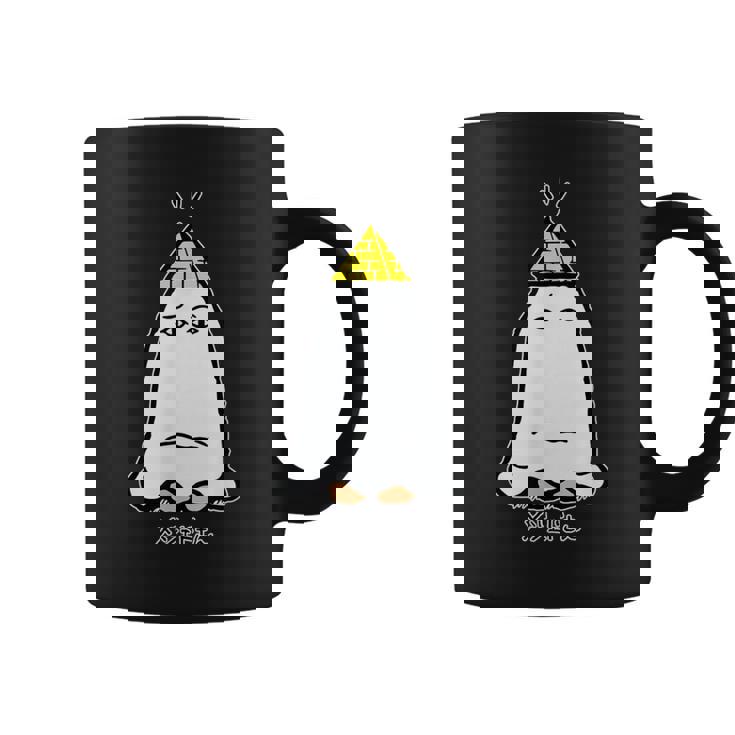 正座するメジェドさん コーヒーマグ