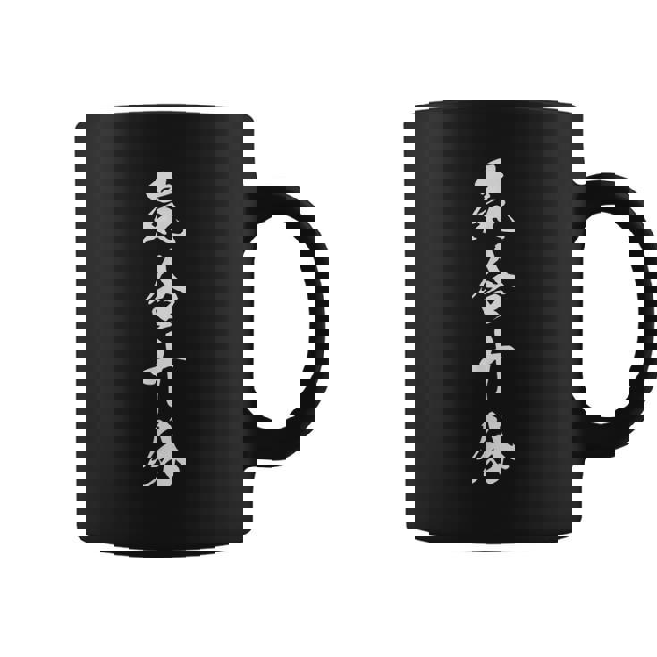 気合十分 四文字熟語 文字入り コーヒーマグ