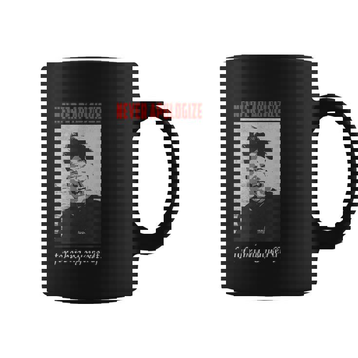 独裁者キム・ジョンウン・ティーは自分らしくいることを決して謝らない コーヒーマグ